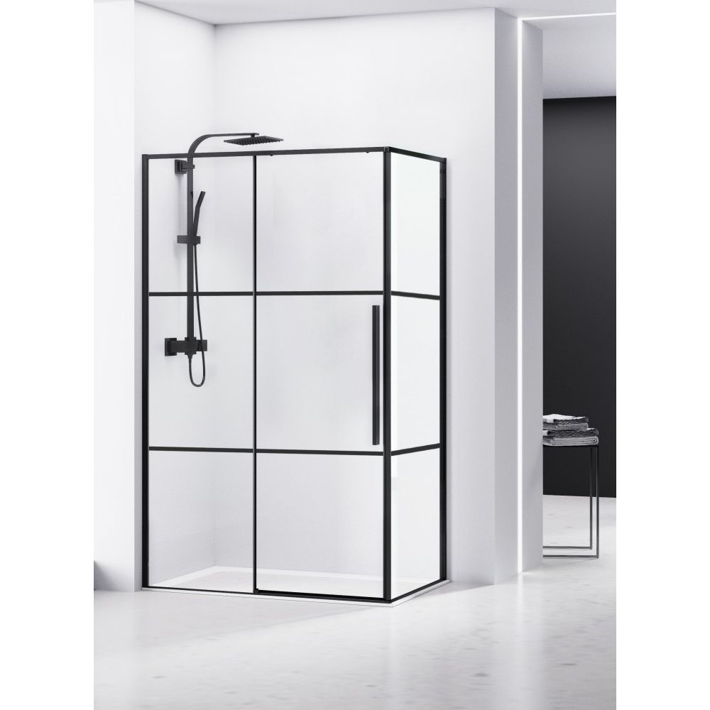 Cabina dus dreptunghiulara cu usa glisanta Belform Infinity 120x90 cm main product photo
