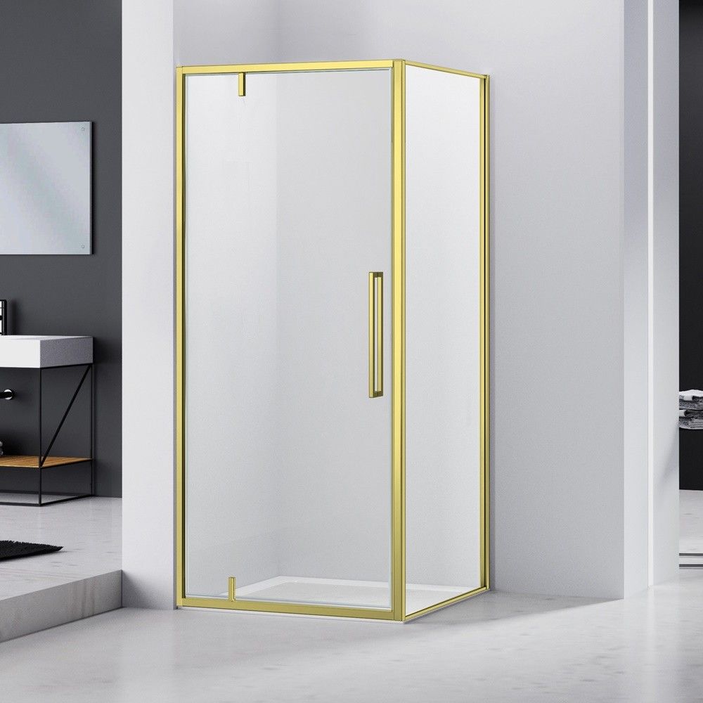 Cabina dus patrata cu usa batanta Belform Fortuna 90x90 cm main product photo