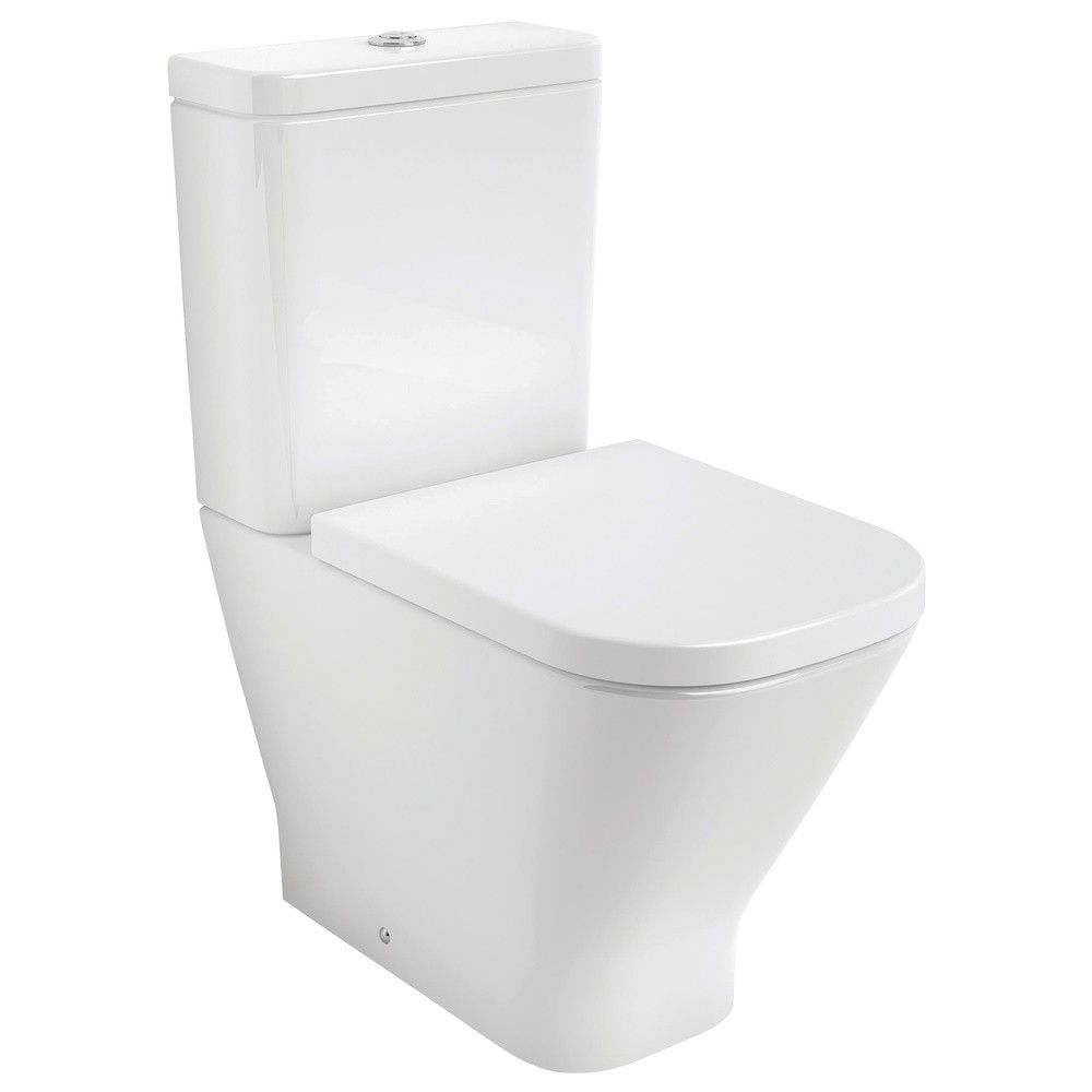 Vas WC pe pardoseala Roca The Gap Clean Rim 35x60 cm evacuare orizontala sau verticala, lipit de perete main product photo