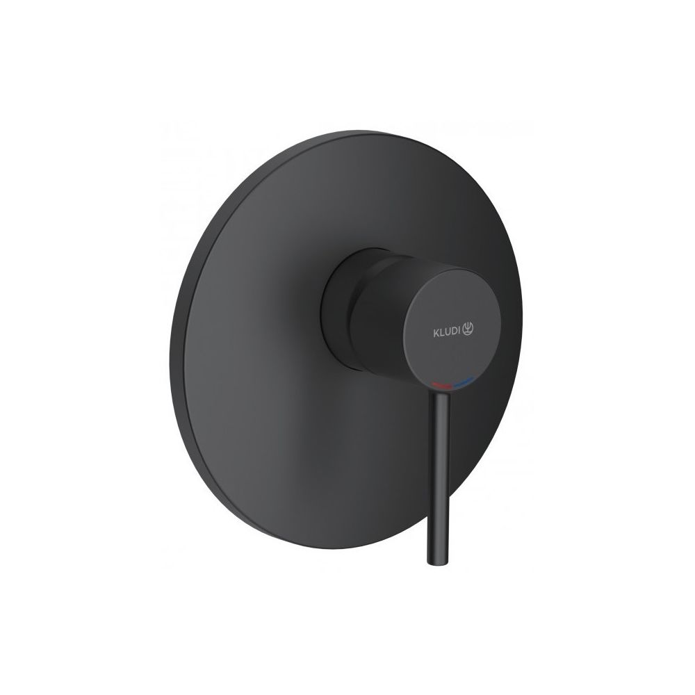 Kludi Bozz Baterie dus incastrata, negru mat main product photo