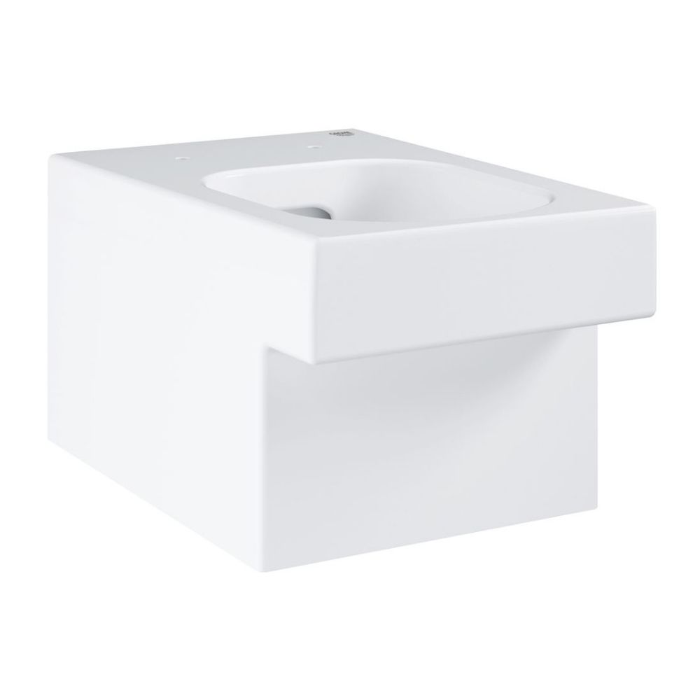 Vas WC suspendat Grohe Cube Ceramic Rimless 37x56 cm evacuare orizontala, tratament PureGuard main product photo
