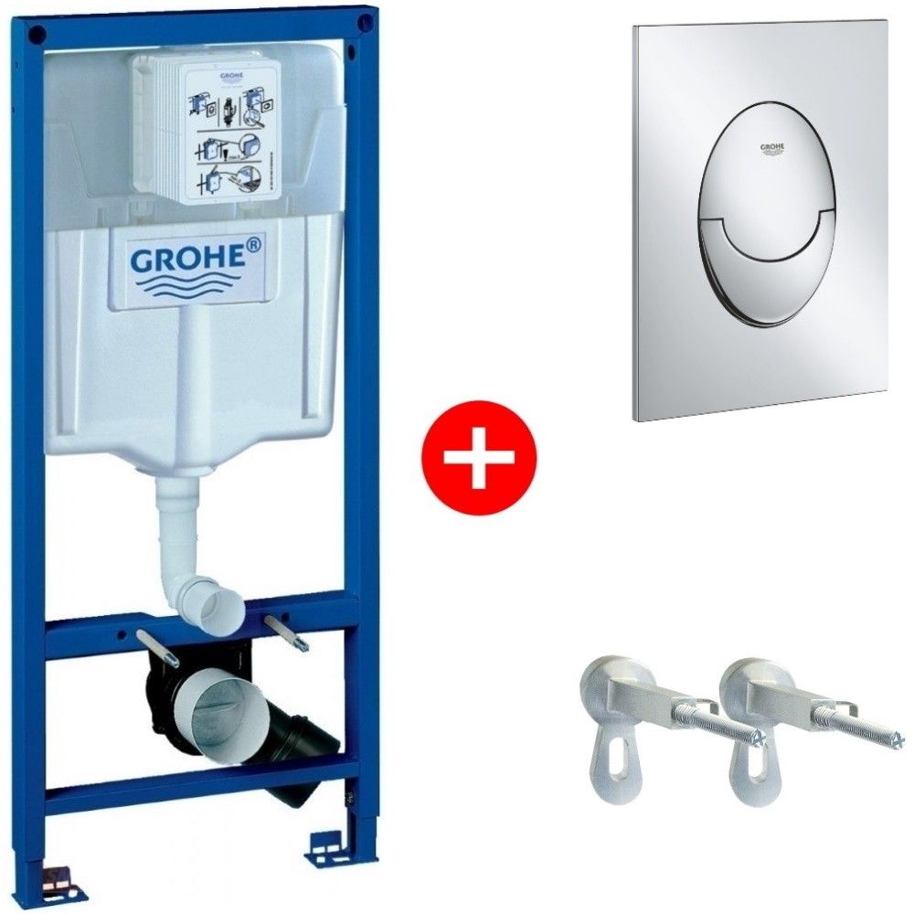 Grohe Rapid SL 3 in 1 Set rezervor incastrat GD2 si clapeta de actionare main product photo