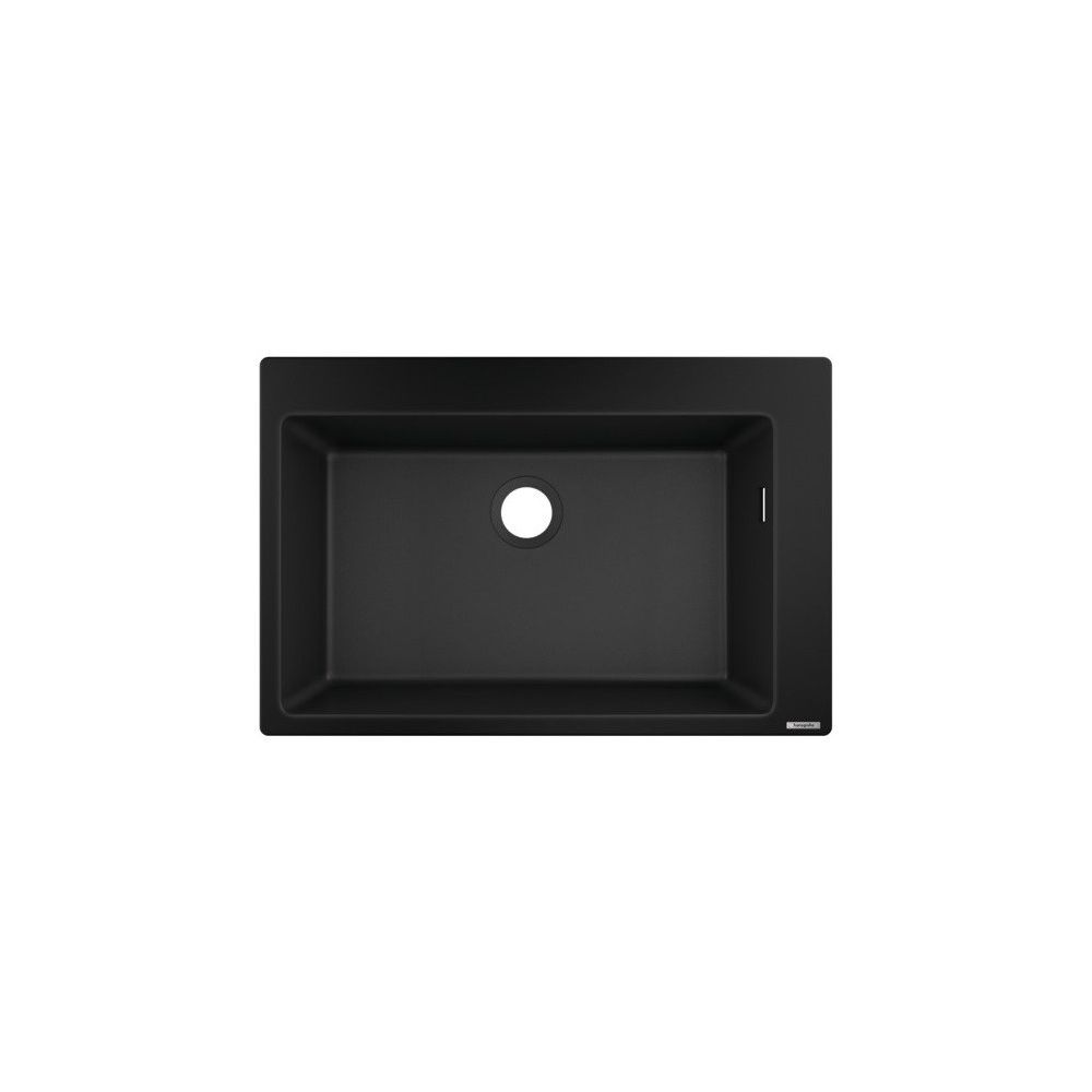 Hansgrohe S510-F660 Chiuveta bucatarie granit 77x51 cm, negru (graphite black) main product photo
