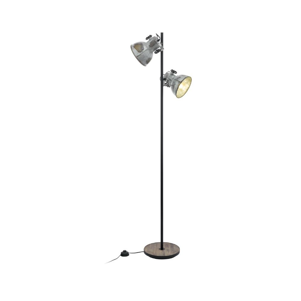 Eglo Barnstaple Lampadar 2x40W, gri/maro main product photo