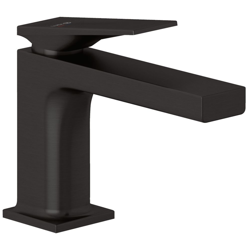 Baterie lavoar Kludi Decus cu ventil click-clack, H13 cm, antracit periat (gunmetal PVD) main product photo