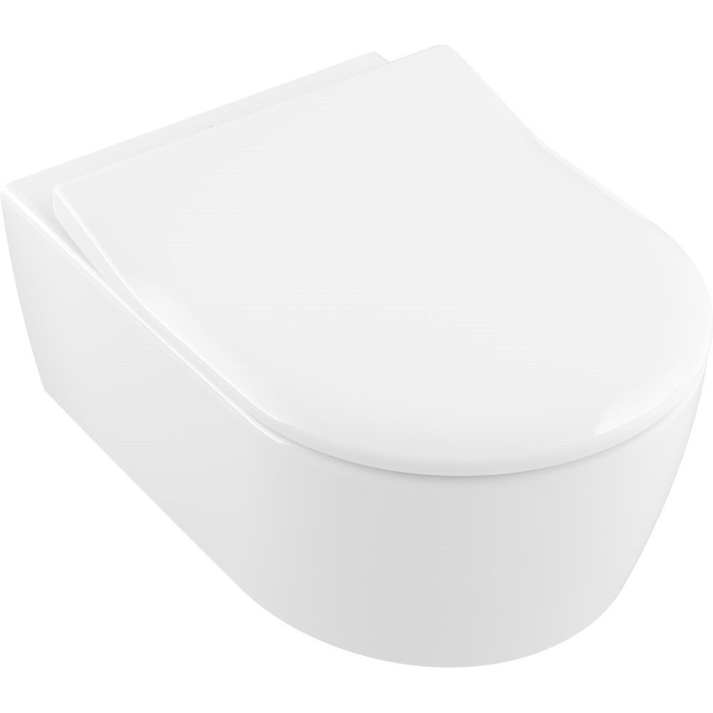 Set Vas WC suspendat cu capac soft close Villeroy & Boch Avento DirectFlush 37x53 cm evacuare orizontala main product photo