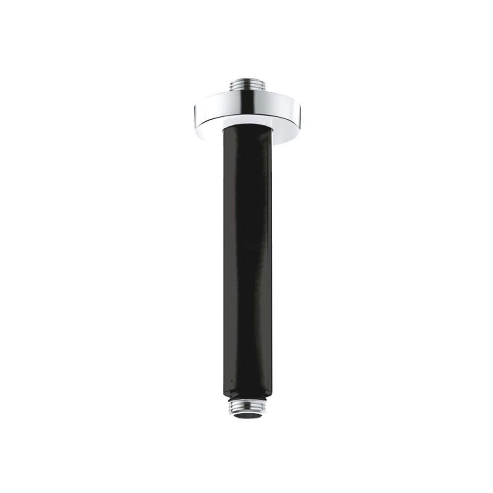 Brat dus fix Kludi A-QA, montaj pe tavan 15 cm, negru mat main product photo