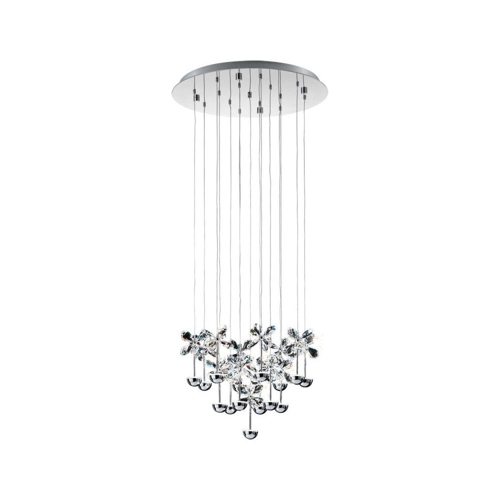 Eglo Pianopoli Lustra 15x2.5W, transparent main product photo