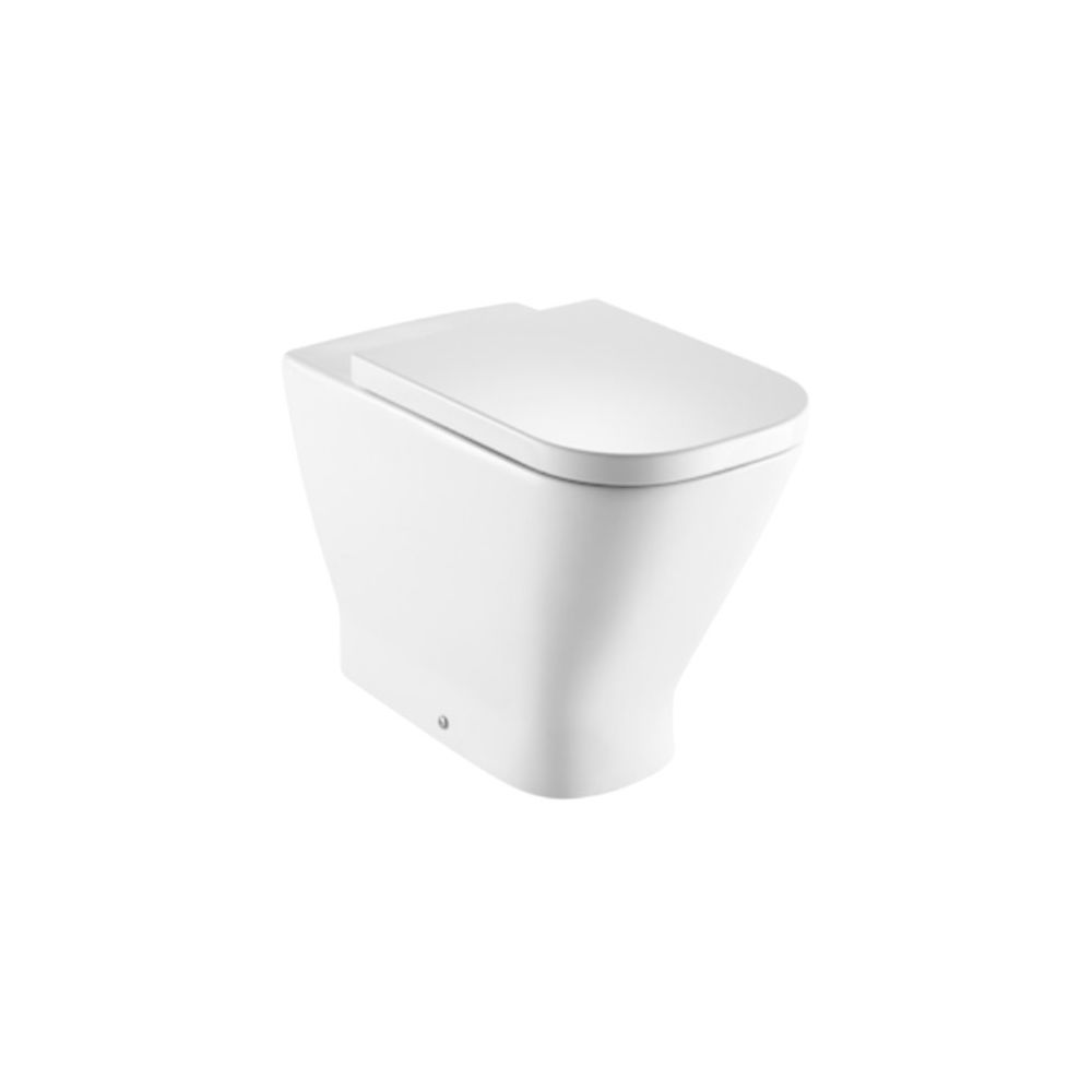 Vas WC pe pardoseala Roca The Gap Rimless 34x54 cm evacuare orizontala sau verticala, lipit de perete main product photo
