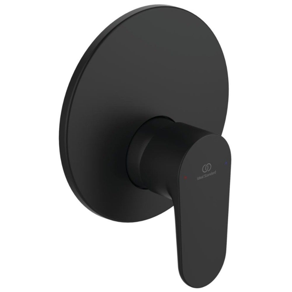 Ideal Standard Cerafine O Baterie dus incastrata, set complet, negru mat (silk black) main product photo