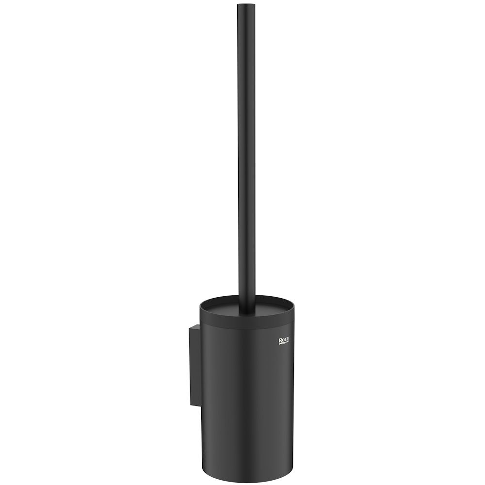 Roca Hotels Perie Wc cu suport pe perete, negru mat main product photo
