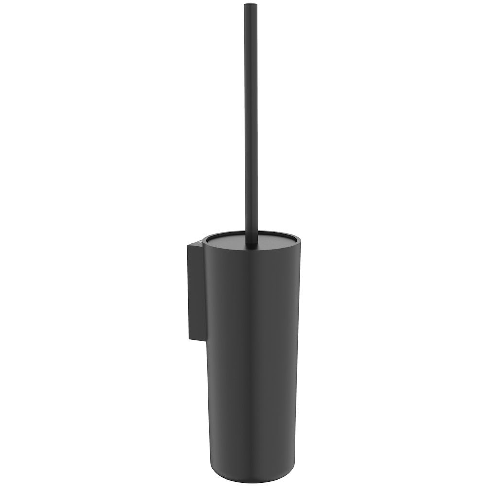 Roca Sonata Perie Wc cu suport pe perete, negru mat main product photo