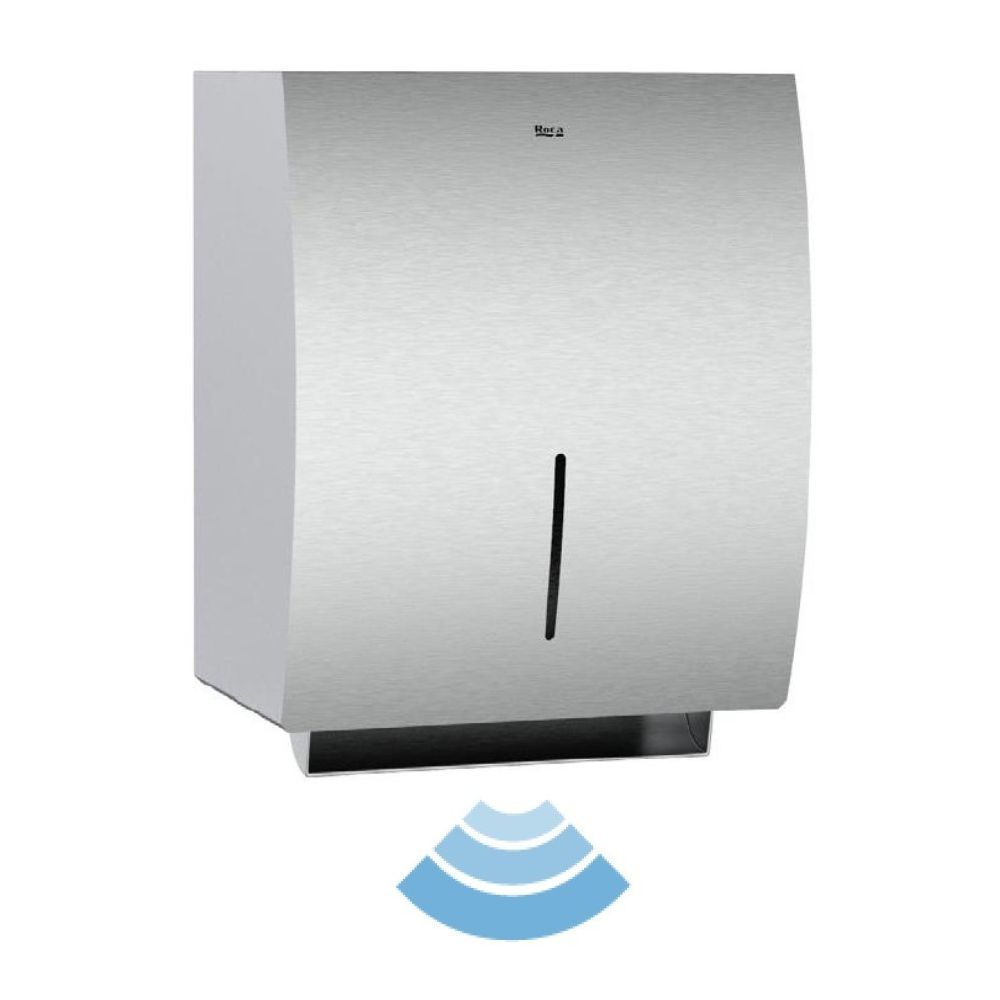 Roca Touchless Dispenser automat prosoape hartie, inox satinat main product photo