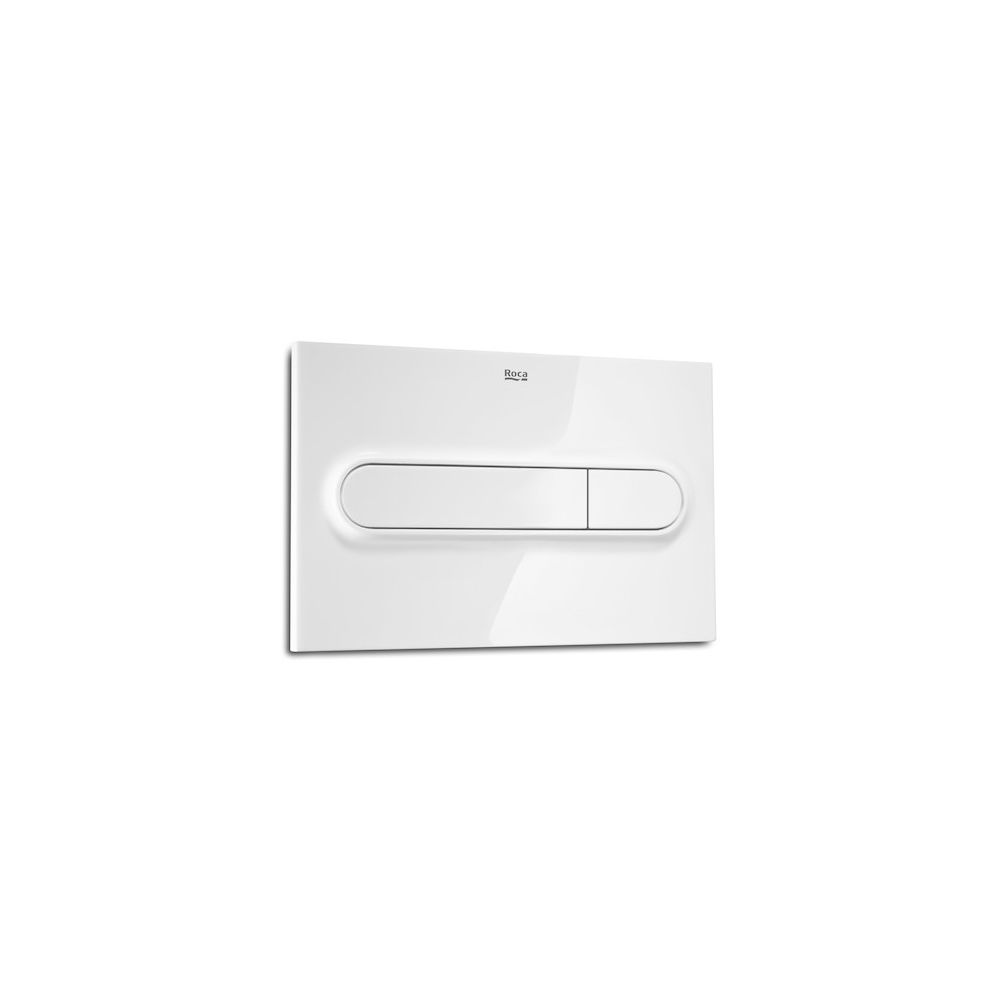 Roca Duplo PL1 Clapeta de actionare WC dual-flush, alb lucios main product photo
