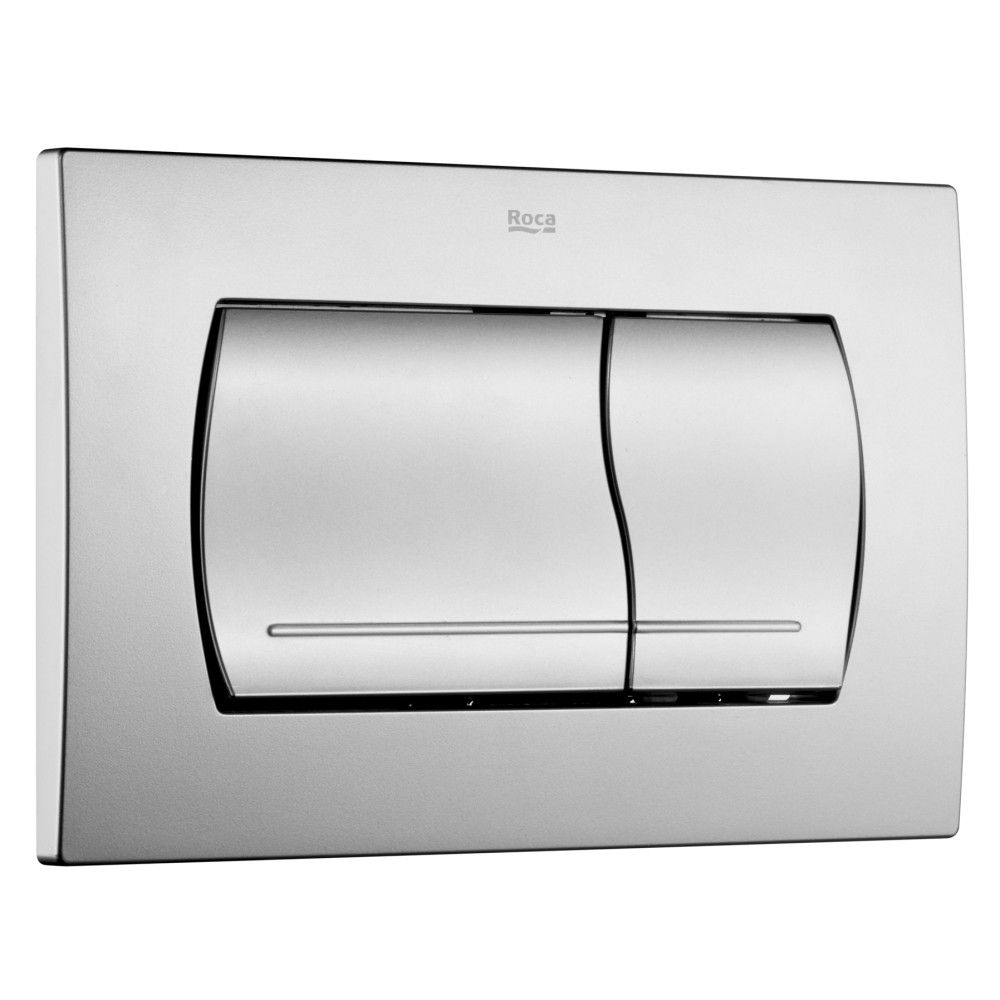 Roca Active 52 Clapeta de actionare WC dual-flush, crom lucios main product photo