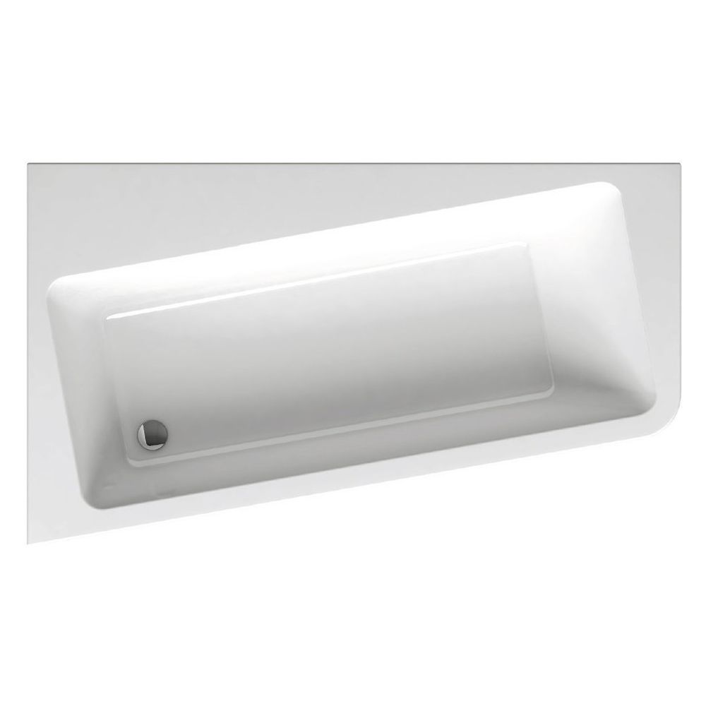 Cada baie pe colt poligonala asimetrica Ravak 10° acril 170x100 cm main product photo