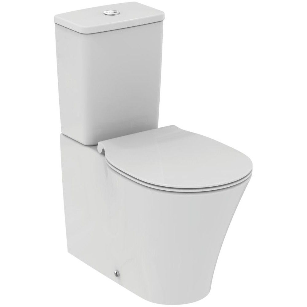 Vas WC pe pardoseala Ideal Standard Connect Air AquaBlade 36x66 cm evacuare orizontala sau verticala, lipit de perete main product photo