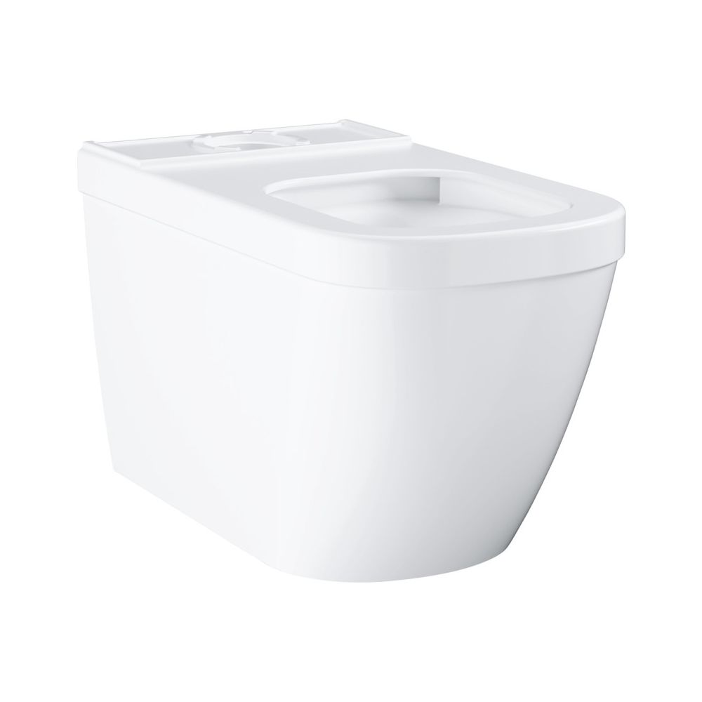Vas WC pe pardoseala Grohe Euro Ceramic Rimless 37x67 cm evacuare orizontala sau verticala, tratament PureGuard main product photo