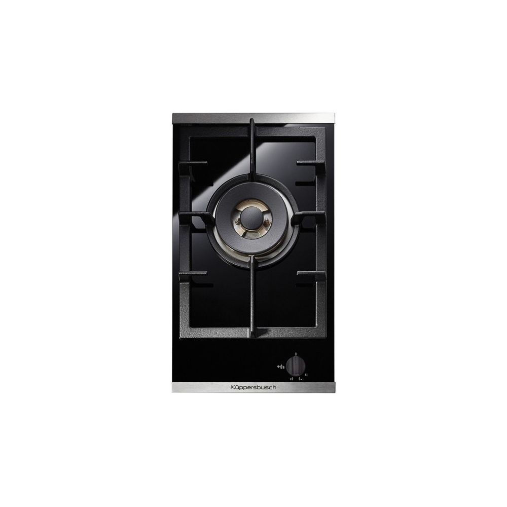 Kuppersbusch Premium+ Varioline Wok GWS 3811.0 ED Plita cu gaz din cristal 30x52 cm, negru main product photo