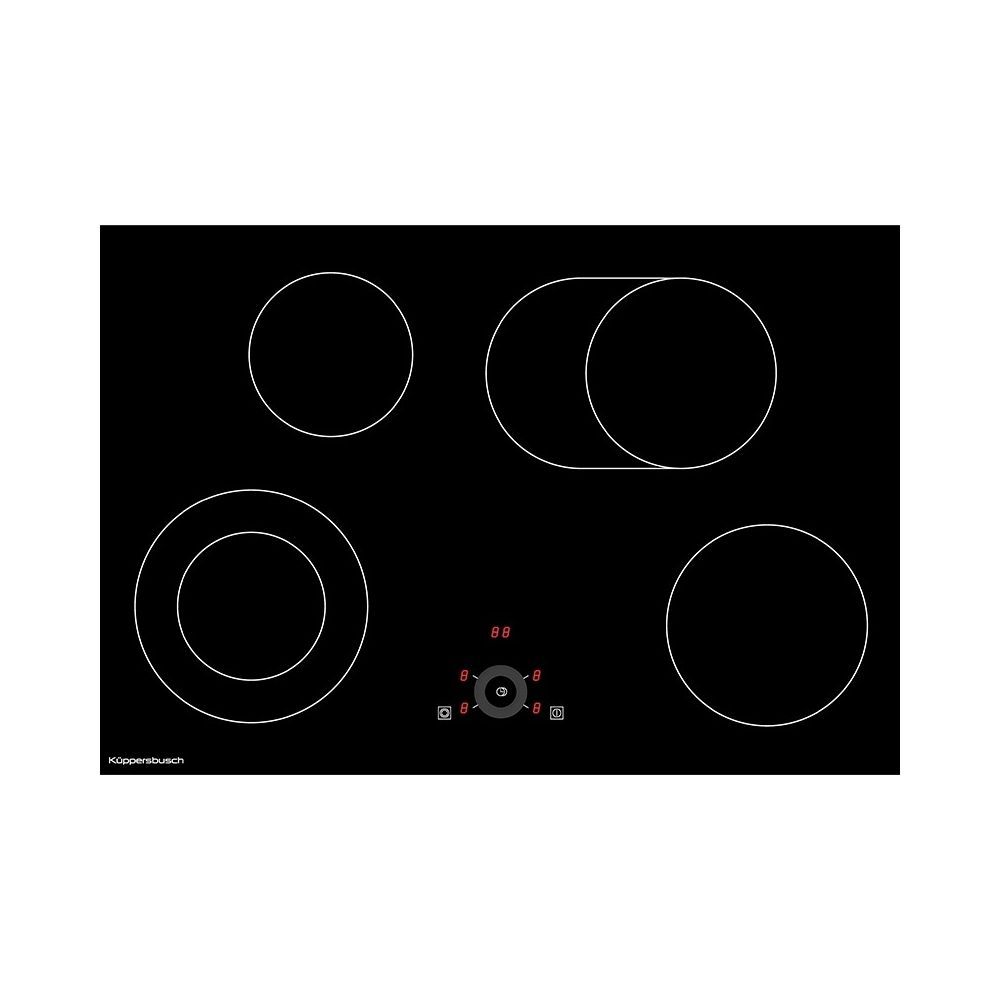 Kuppersbusch Comfort+ KE 8330.0 SR Plita vitroceramica 80x52 cm, negru main product photo