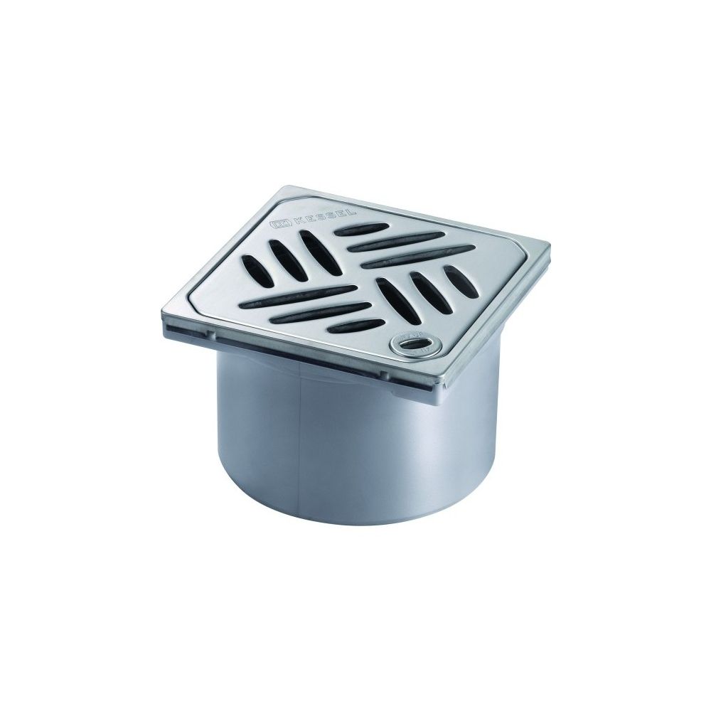 Piesa superioara cu capac din inox Kessel System 125 Ø12 cm cu inchidere main product photo