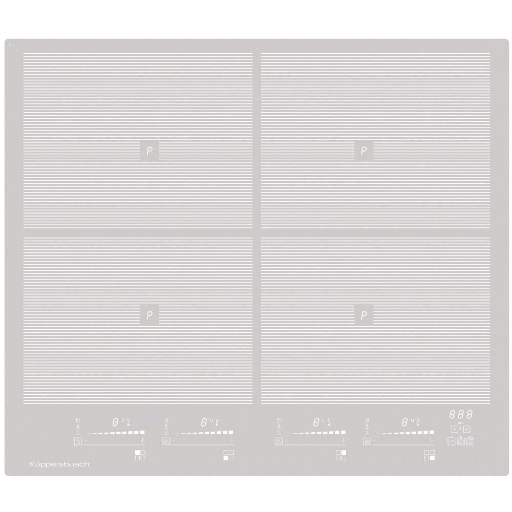 Kuppersbusch Profession+ KI 6800.0 GR Plita cu inductie 60x52 cm, gri main product photo