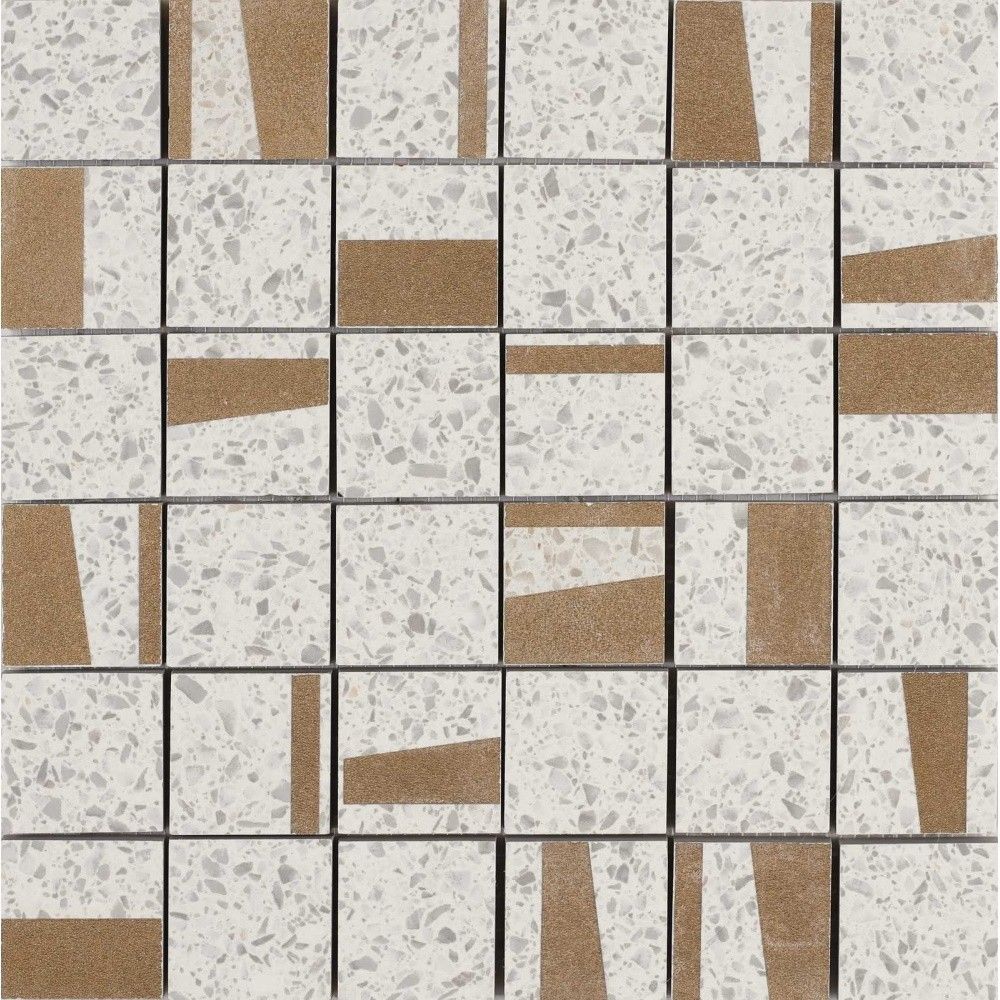 Mozaic 30x30 cm, Marazzi Pinch White main product photo