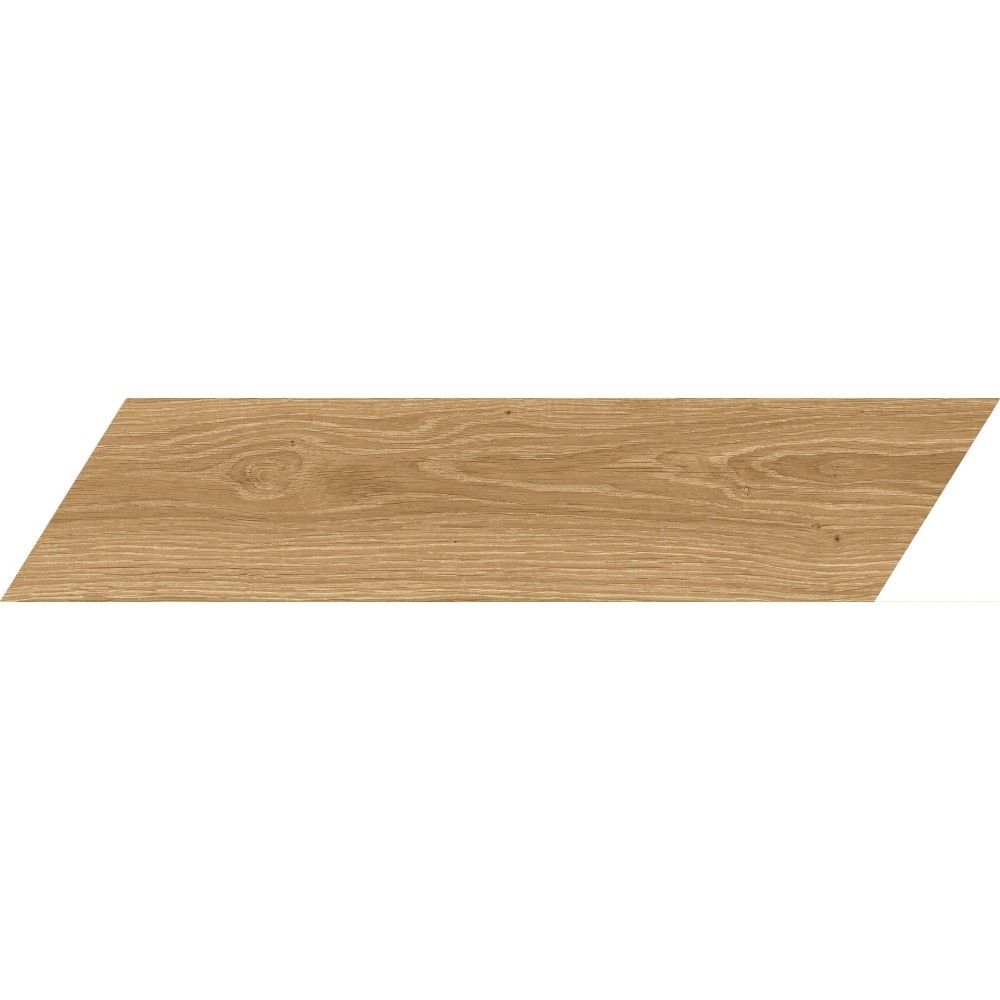 Gresie interior portelanata bej 11x54 cm, Marazzi Puro Oltre Caramel Chevron main product photo