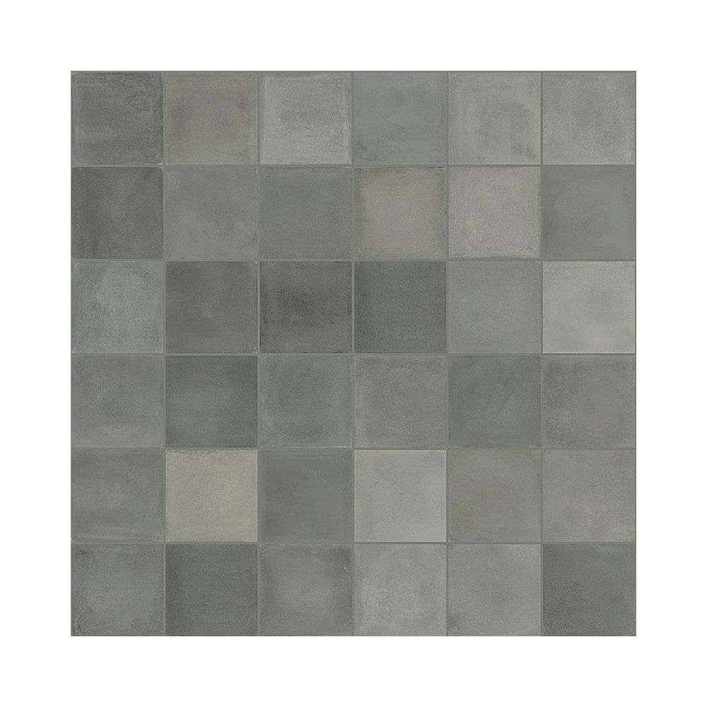 Gresie exterior / interior portelanata gri 10x10 cm, Marazzi D_Segni Blend Carbone main product photo
