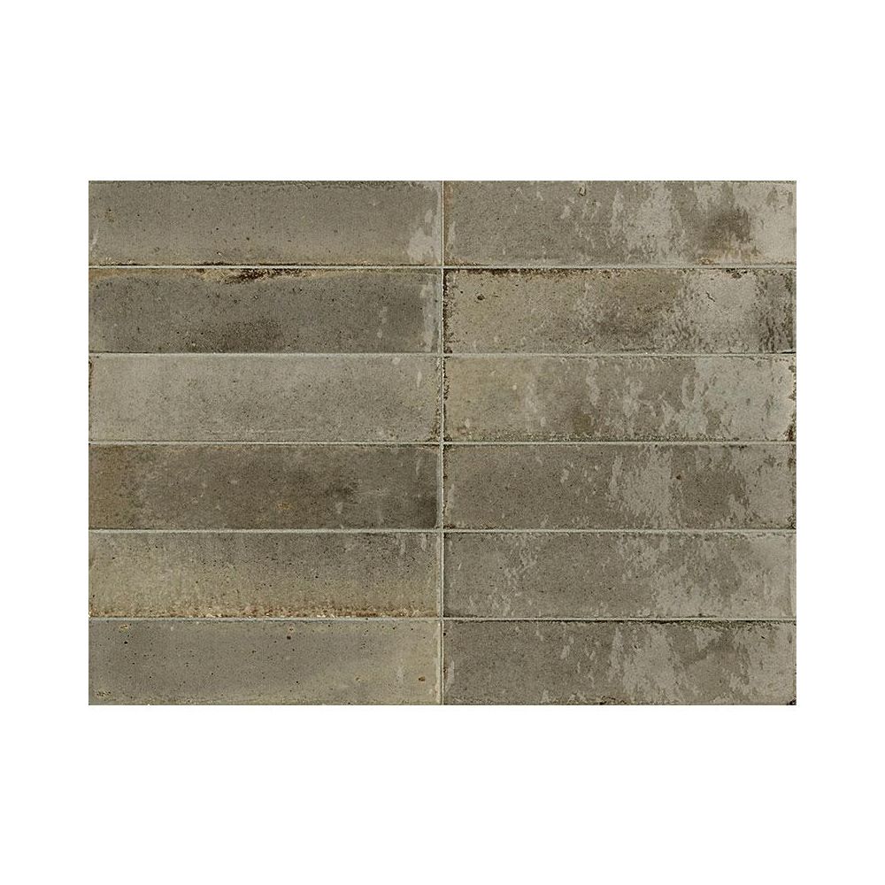 Gresie exterior / interior portelanata gri 6x24 cm, Marazzi Lume Greige Lux main product photo