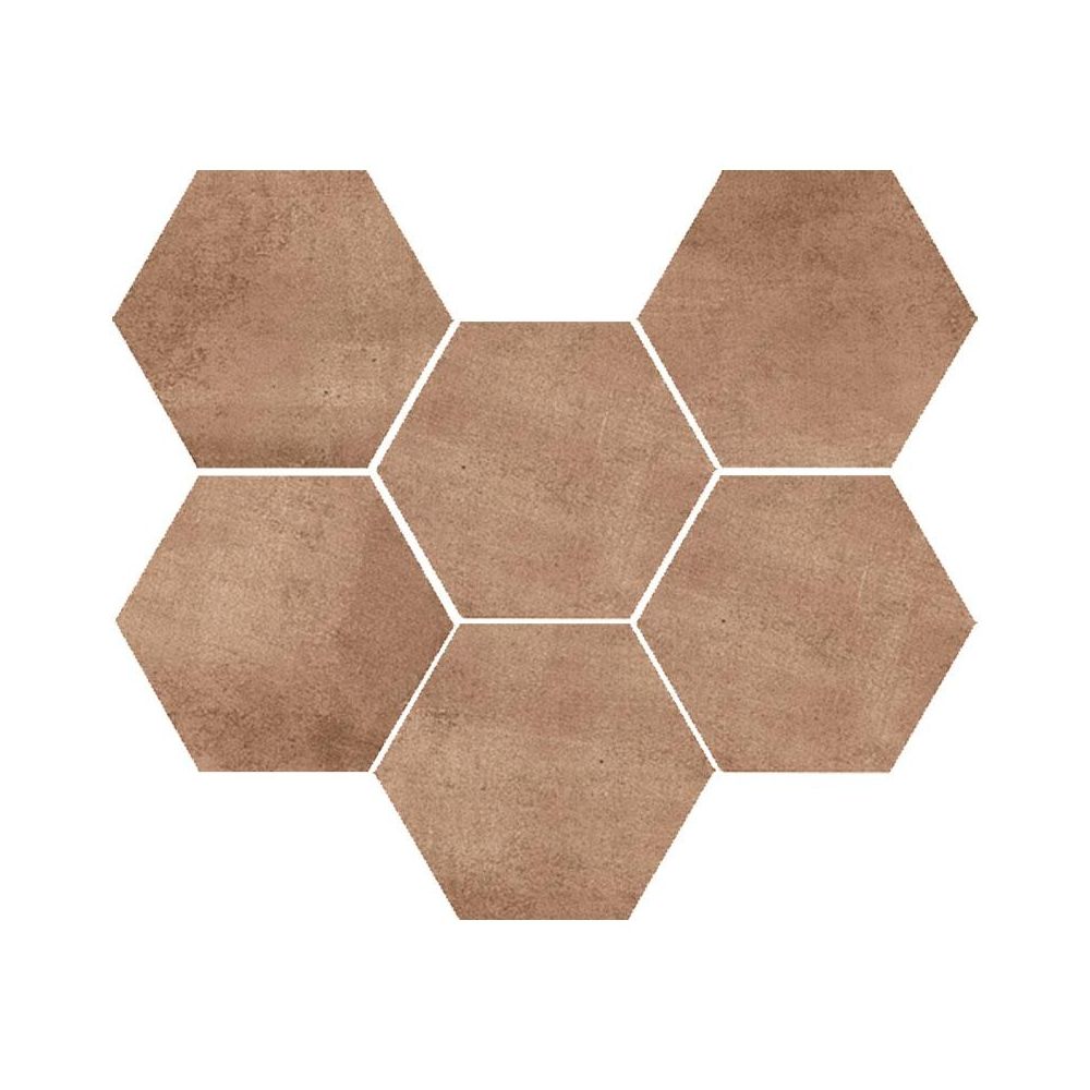 Gresie interior portelanata maro 21x18.2 cm, Marazzi Clays Earth main product photo