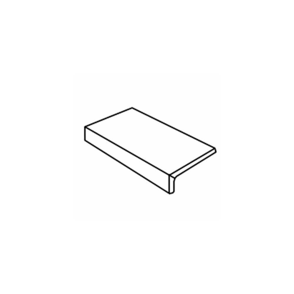 Treapta gresie exterior alba 15x60 cm, Marazzi Rocking Strutturato White main product photo