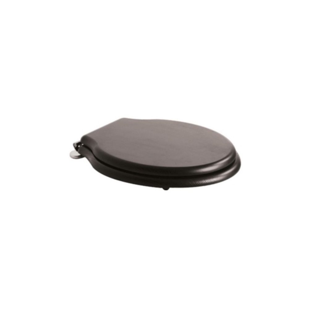 Globo Paestum Capac WC soft-close lemn 37x42 cm, balamale bronz main product photo