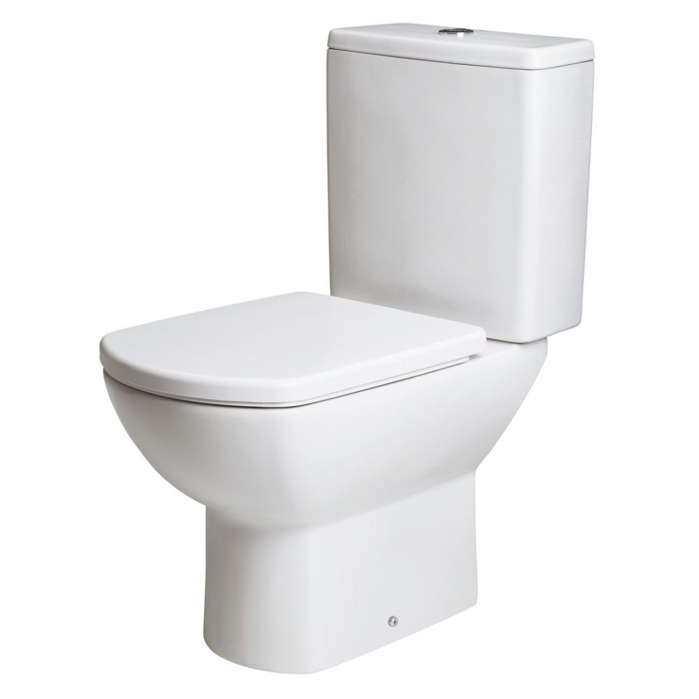 Vas WC pe pardoseala Gala Smart 35x65 cm evacuare orizontala main product photo