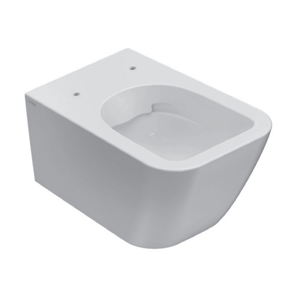 Vas WC suspendat Globo Stone Rimless 36x52 cm evacuare orizontala, alb mat main product photo