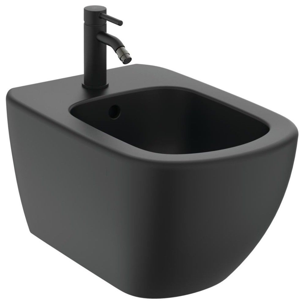 Ideal Standard Tesi Bideu suspendat, 36x53 cm, negru mat main product photo