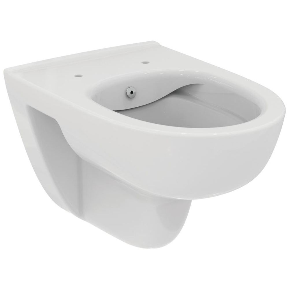 Vas WC cu bideu suspendat Ideal Standard I.Life A 36x54 cm evacuare orizontala, oval main product photo