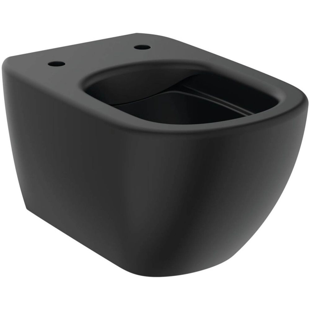 Vas WC suspendat Ideal StandardTesi A Rimless 36x53 cm evacuare orizontala, negru mat main product photo