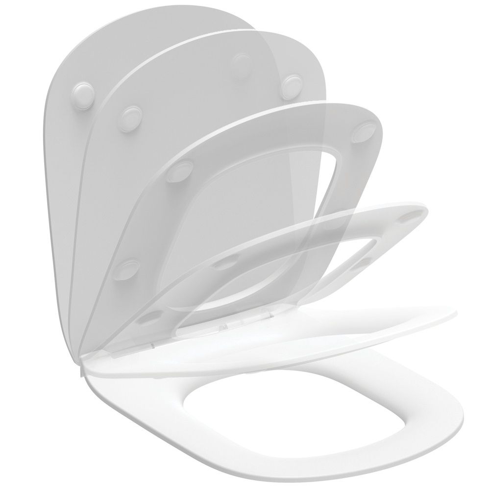 Ideal Standard Tesi Capac WC soft close, alb mat main product photo