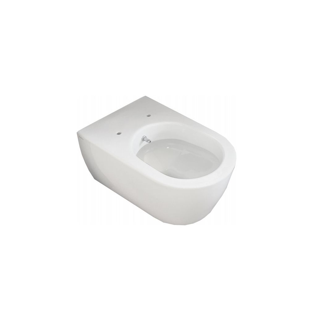 Vas WC cu bideu suspendat Hatria Fusion Rimless 36x54 cm evacuare orizontala main product photo