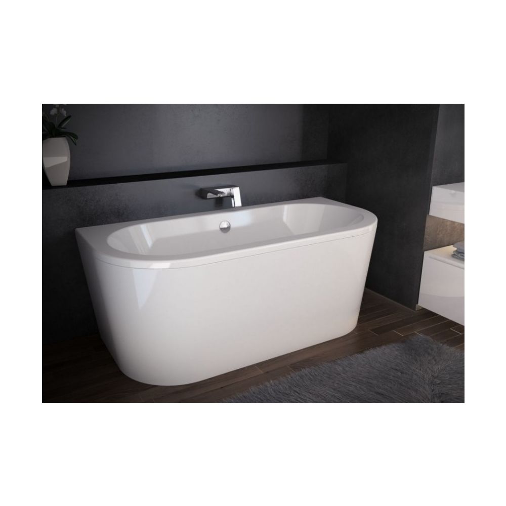 Cada freestanding Besco Vista acril 170x75 cm, montaj langa perete main product photo