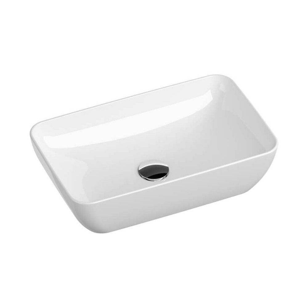Lavoar baie pe blat Ravak Uni R Slim 50x31 cm, margini subtiri main product photo