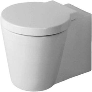 Vas WC suspendat Duravit Starck 1 41x57 cm evacuare orizontala