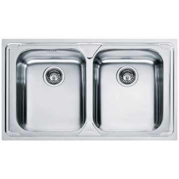 Franke Logica Line LLX 620-L Chiuveta bucatarie inox 86x50 cm, finisaj lucios