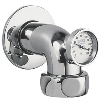 Grohe Racord in perete 1 1/4" cu termometru