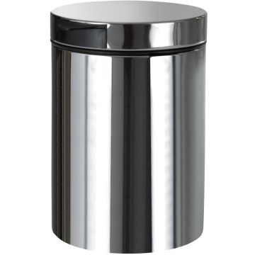 Bemeta Hotel Cos de gunoi cu montaj pe perete 3 litri, inox