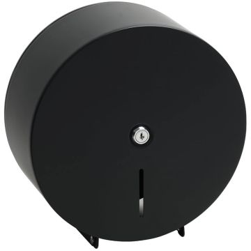 Bemeta Hotel Dispenser rola hartie Ø26 cm, negru
