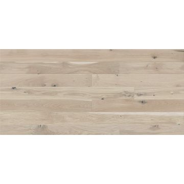 Barlinek Pure Line Parchet lemn triplustratificat, alb (stejar mont blanc medio lacuit si baituit)