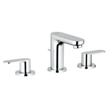 Baterie lavoar Grohe Eurosmart Cosmopolitan, dubla comanda, cu ventil pop-up, marime S