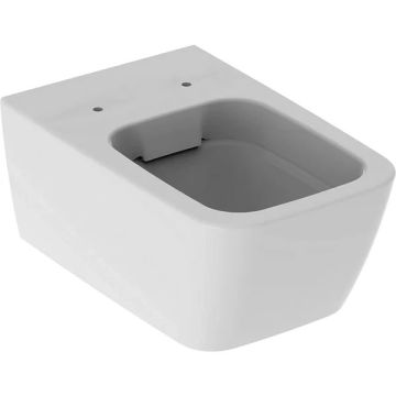 Vas WC suspendat Geberit iCon Square Rimfree 35x54 cm evacuare orizontala